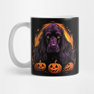 Field Spaniel Halloween Mug